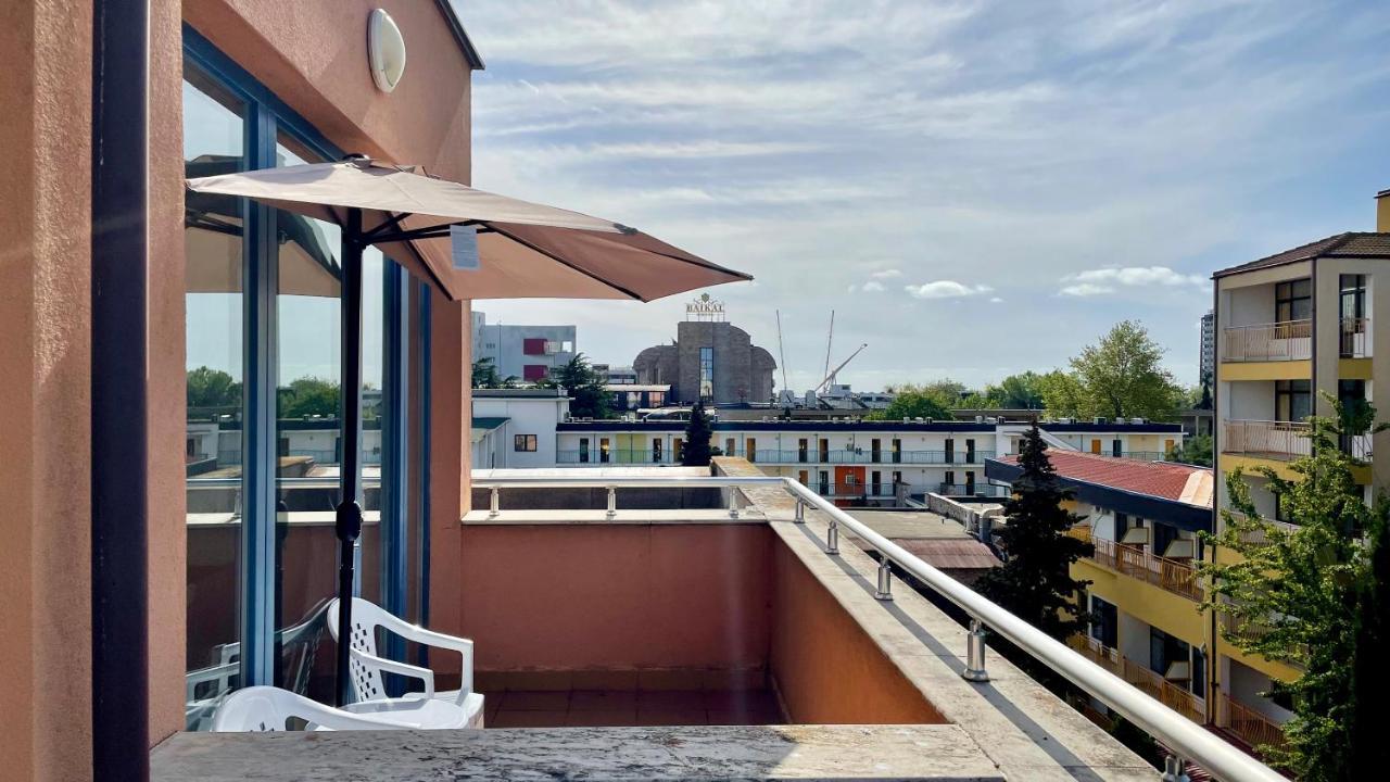 Trakia Plaza Apartment Slăntjev Brjag Exteriör bild